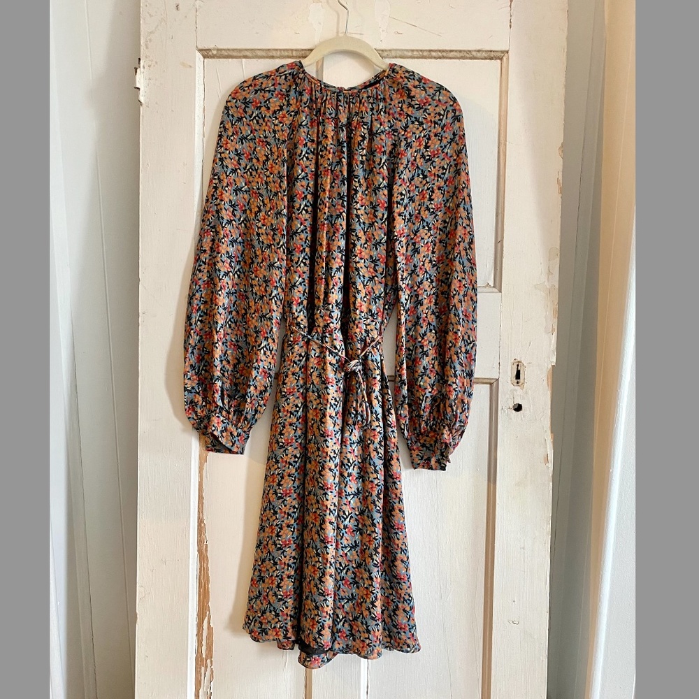 Derek Lam Floral Midi Dress - Multicolor